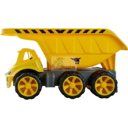 BIG Power Worker Mega Kipper è un robusto camion giocattolo della linea Power Worker, ideale per il trasporto di carichi nei giochi di movimento.