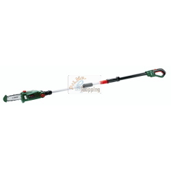 Bosch UniversalChainPole 18 è un tagliarami telescopico a batteria per potatura rami alti, corpo macchina senza batteria compatibile con sistema Bosch 18V.