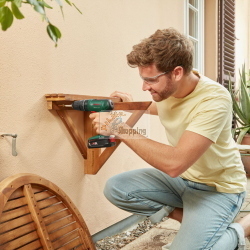 Bosch EasyImpact 18V-40, trapano a percussione a batteria 18V sistema Easy, fornito in valigetta per foratura e avvitamento su legno metallo e muratura.