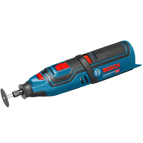 Bosch GRO 12V-35 è un utensile multifunzione a batteria da 12V, ideale per taglio e levigatura in spazi ridotti.