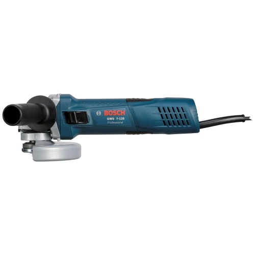 Bosch GWS 7-125 Professional, smerigliatrice angolare professionale con disco da 125 mm, potente e compatta per taglio e smerigliatura.