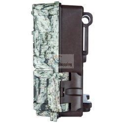 Bushnell Wildkamera 30MP single Core 4K camo, fototrappola con 30MP e video 4K per monitoraggio fauna.