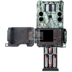 Bushnell Wildkamera 30MP single Core 4K camo, fototrappola con 30MP e video 4K per monitoraggio fauna.