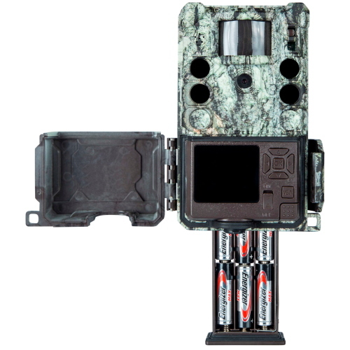 Bushnell Wildkamera 30MP single Core 4K camo, fototrappola con 30MP e video 4K per monitoraggio fauna.