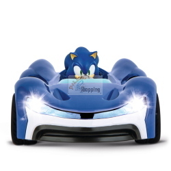 Carrera RC 2,4 GHz 370201061 Team Sonic-Sonic 1:20 è un radiocomando in scala 1:20 con tecnologia a 2,4 GHz e licenza ufficiale Sonic.