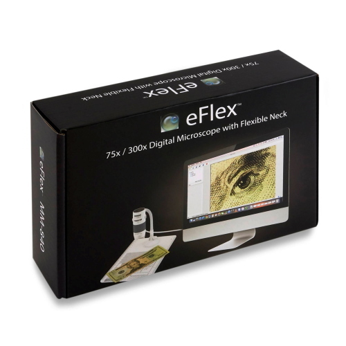 Carson eFlex Digital Mikroskop è un microscopio digitale per osservazioni ingrandite e dettagliate.
