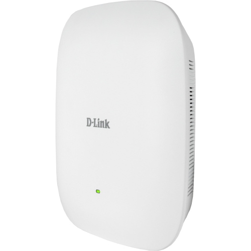 D-Link AX3600 Wi-Fi 6 Dual-Band PoE Access Point offre connessione Wi-Fi 6 dual-band e alimentazione PoE per una rete veloce e flessibile.