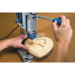 Il supporto per foratura Dremel 220 Bohrständer offre stabilità e precisione per i tuoi lavori di trapanatura con utensili rotanti.