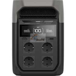 EcoFlow DELTA 3 è una stazione di alimentazione portatile con batteria al litio da 1024 Wh.