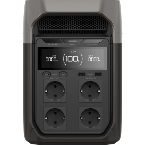EcoFlow DELTA 3 è una stazione di alimentazione portatile con batteria al litio da 1024 Wh.