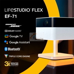 Epson Lifestudio Flex EF-71 è un proiettore portatile versatile per presentazioni e home entertainment.