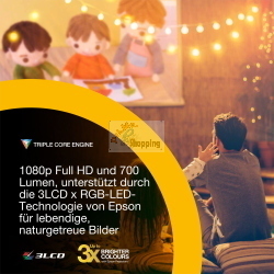 Epson Lifestudio Flex EF-71 è un proiettore portatile versatile per presentazioni e home entertainment.