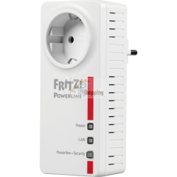 FRITZ!Powerline 1220 Set è un adattatore Powerline che estende la rete tramite impianto elettrico, ideale per FRITZ!Box.