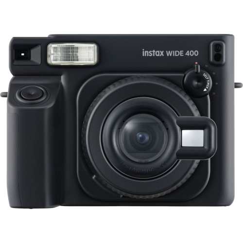 Fujifilm Instax Wide 400 nera, fotocamera istantanea per pellicole Wide, regala grandi stampe istantanee.
