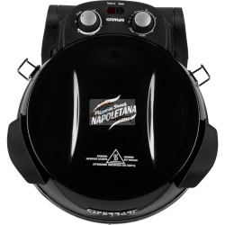 G3Ferrari modello G 1003210 forno per pizza napoletana nero compatto ideale per snack e pizze