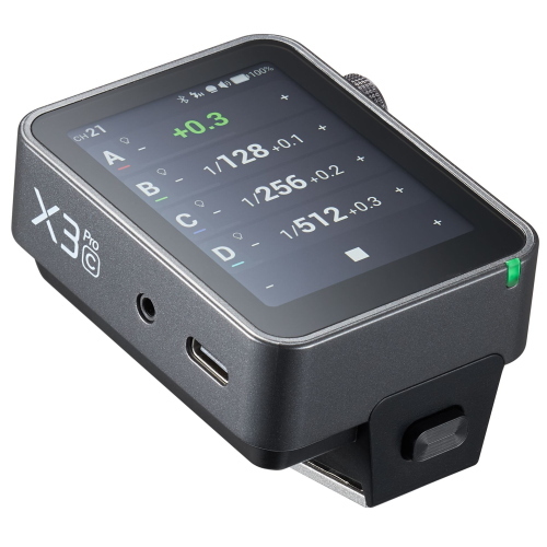 Godox X3pro C trasmettitore wireless per flash Godox compatibile con fotocamere Canon.