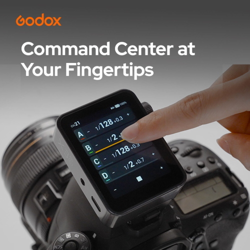 Godox X3pro C trasmettitore wireless per flash Godox compatibile con fotocamere Canon.