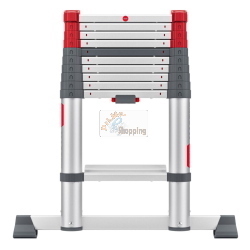 Hailo Master T100 11 Stufen scala multiuso a 11 gradini, gradini antiscivolo e bloccaggio automatico per sicurezza.