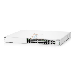 HPE Networking Instant On 1960 Switch 20p Gbit PoE 370W, uno switch di rete Gigabit PoE con 20 porte e budget di 370W per alimentare dispositivi.
