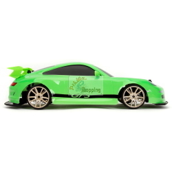 Jada Fast & Furious RC Porsche 911 Drift scala 1:10 è un radiocomandato con funzione drift per manovre di derapata.