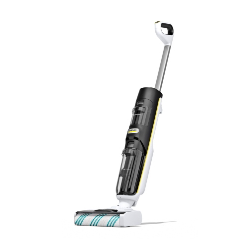 Kärcher FCV 4 Dry Pet&Home è un aspirapolvere a secco senza fili per superfici dure e tappeti, ideale per rimuovere peli di animali domestici.