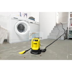 Kärcher SP 9.500 Dirt è una pompa sommersa Kärcher per acqua sporca, ideale per drenaggio e svuotamento di cantine e piscine.