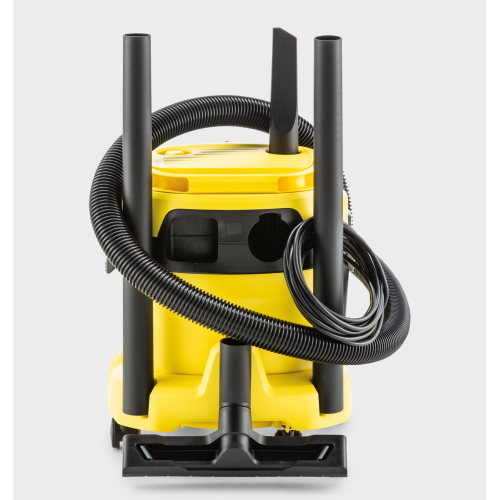 Kärcher WD 2 Plus V-12 / 4 / 18, aspirapolvere multiuso originale per la pulizia a secco e umido con potente aspirazione.