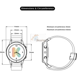 Kidywolf Smart-Watch blau, orologio intelligente per bambini con design moderno e colore blu, ideale per un primo smartwatch.