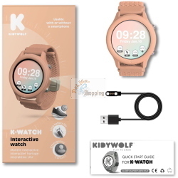 Kidywolf Smart-Watch kupfer è uno smartwatch per bambini dal colore rame.