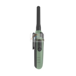 Kidywolf Walkie-Talkies con torcia integrata, ricetrasmettitori portatili bicolore verde e arancione per avventure.