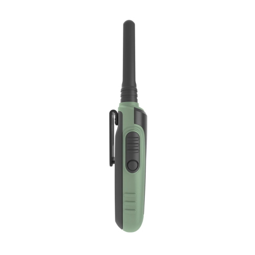 Kidywolf Walkie-Talkies con torcia integrata, ricetrasmettitori portatili bicolore verde e arancione per avventure.