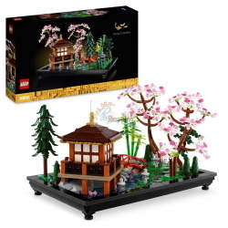 LEGO Icons 10315 Garten der Stille è un set da costruzione per adulti della linea LEGO Icons, ispirato a un giardino zen per un’esperienza di relax.