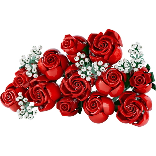 LEGO Icons 10328 Rosenstrauß è un set da costruzione per adulti con un bouquet di rose in mattoncini.