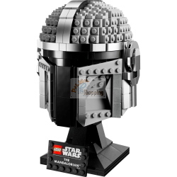 LEGO Star Wars 75328 Mandalorianer Helm è un set per costruire l'elmo Mandaloriano, ideale per i fan di Star Wars.