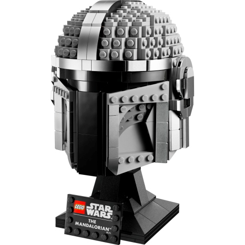 LEGO Star Wars 75328 Mandalorianer Helm è un set per costruire l'elmo Mandaloriano, ideale per i fan di Star Wars.