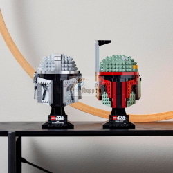 LEGO Star Wars 75328 Mandalorianer Helm è un set per costruire l'elmo Mandaloriano, ideale per i fan di Star Wars.