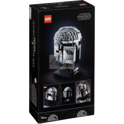 LEGO Star Wars 75328 Mandalorianer Helm è un set per costruire l'elmo Mandaloriano, ideale per i fan di Star Wars.