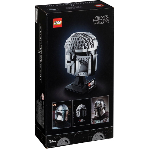 LEGO Star Wars 75328 Mandalorianer Helm è un set per costruire l'elmo Mandaloriano, ideale per i fan di Star Wars.