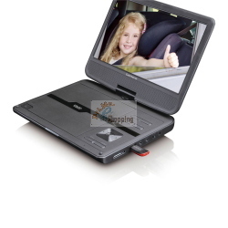 Il Lenco DVP-1010BK nero è un dispositivo elettronico del marchio Lenco di colore nero.