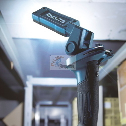 Makita DML816X è una lampada a batteria cordless, ideale per illuminazione portatile in cantiere.