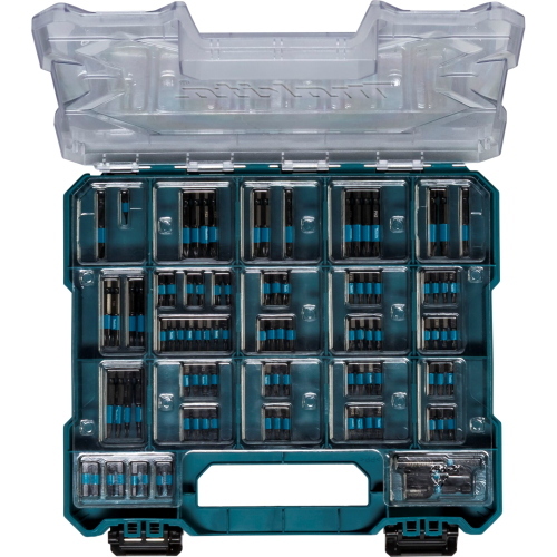 Makita E-24826 Impact Black Bit-Set 100-tlg., set professionale di 100 inserti per avvitatori a percussione.