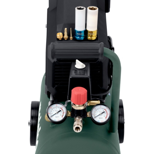 Metabo Basic 250-24 OF Kompressor, compressore d'aria della linea Basic, ideale per officina e fai-da-te.