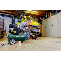 Metabo Basic 250-24 OF Kompressor, compressore d'aria della linea Basic, ideale per officina e fai-da-te.