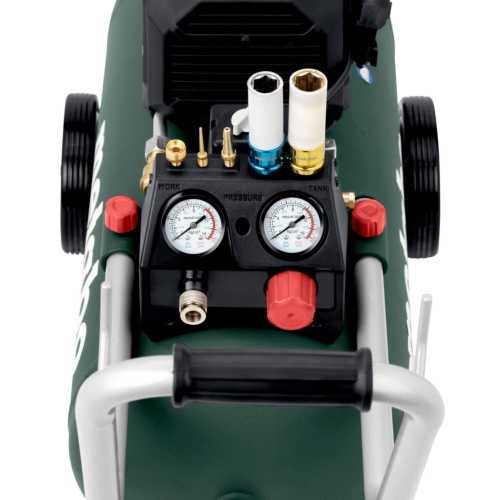 Metabo Basic 300-50 Kompressor è un compressore d'aria per applicazioni base, ideale per lavori leggeri.