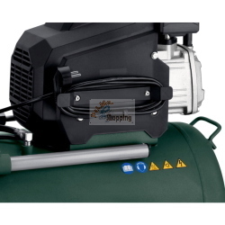 Metabo Basic 300-50 Kompressor è un compressore d'aria per applicazioni base, ideale per lavori leggeri.