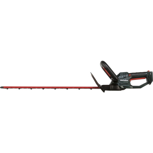 Metabo HS 18 LTX 65 V è un tagliasiepi a batteria professionale da 18V del sistema cordless Metabo, ideale per la potatura di siepi e arbusti.