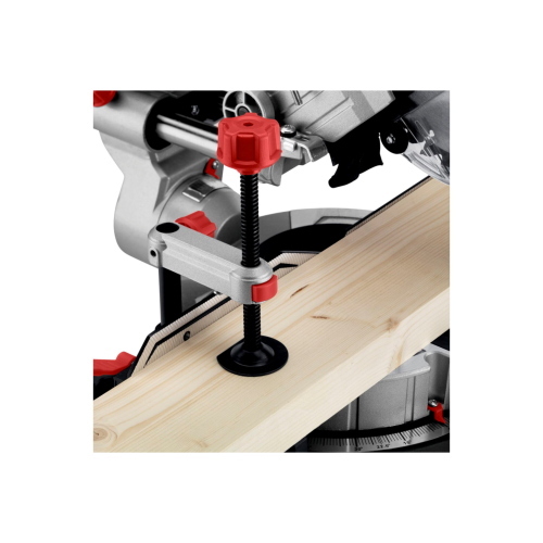 Metabo Set KGS 216 M + KSU 251, troncatrice professionale con supporto per tagli precisi e stabilità in cantiere.