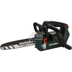 Metabo MS 18 LTX BL 25 motosega a batteria 18V con motore brushless per taglio preciso e senza fili.