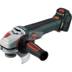 Metabo WVB 18 LT BL 11-125 Quick, flessibile a batteria professionale da 125 mm con motore brushless e cambio disco rapido senza attrezzi.