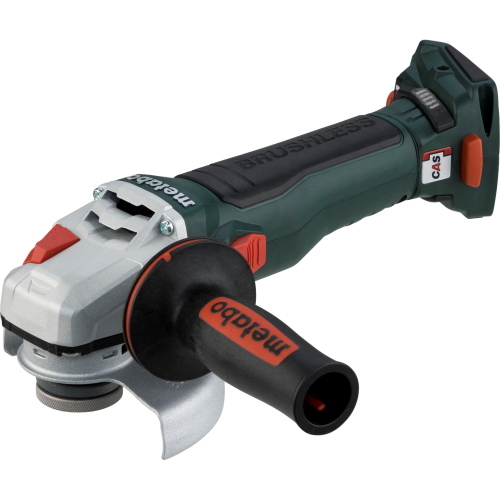 Metabo WVB 18 LT BL 11-125 Quick, flessibile a batteria professionale da 125 mm con motore brushless e cambio disco rapido senza attrezzi.